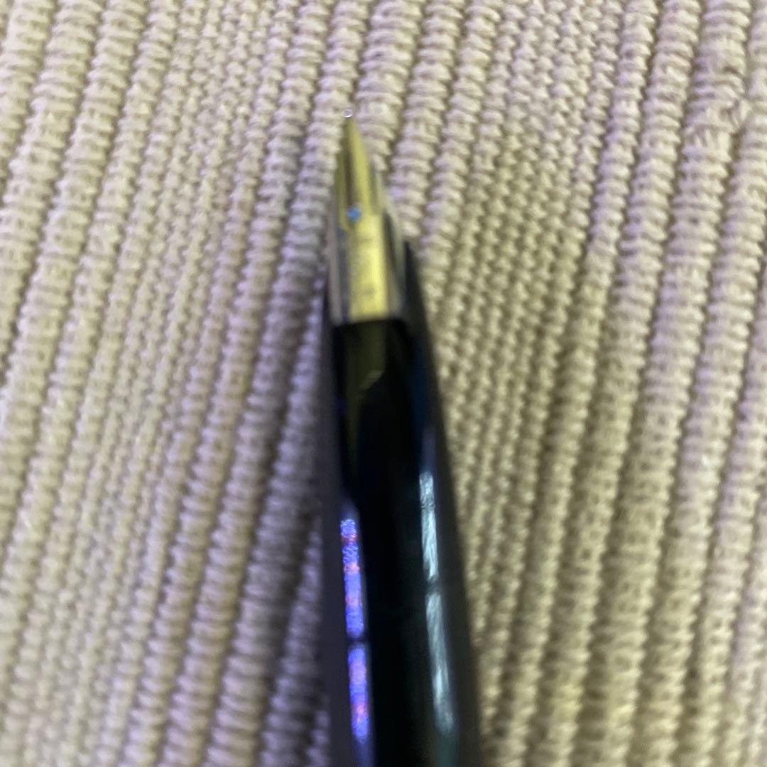 PLATINUM万年筆 プラチナ 先18金 ストライプ インク2本 コンパクト