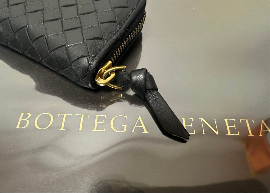 ★【極美品】ボッテガヴェネタ ケース ラム／ネロブラック／ゴールド✨✨✨1️⃣