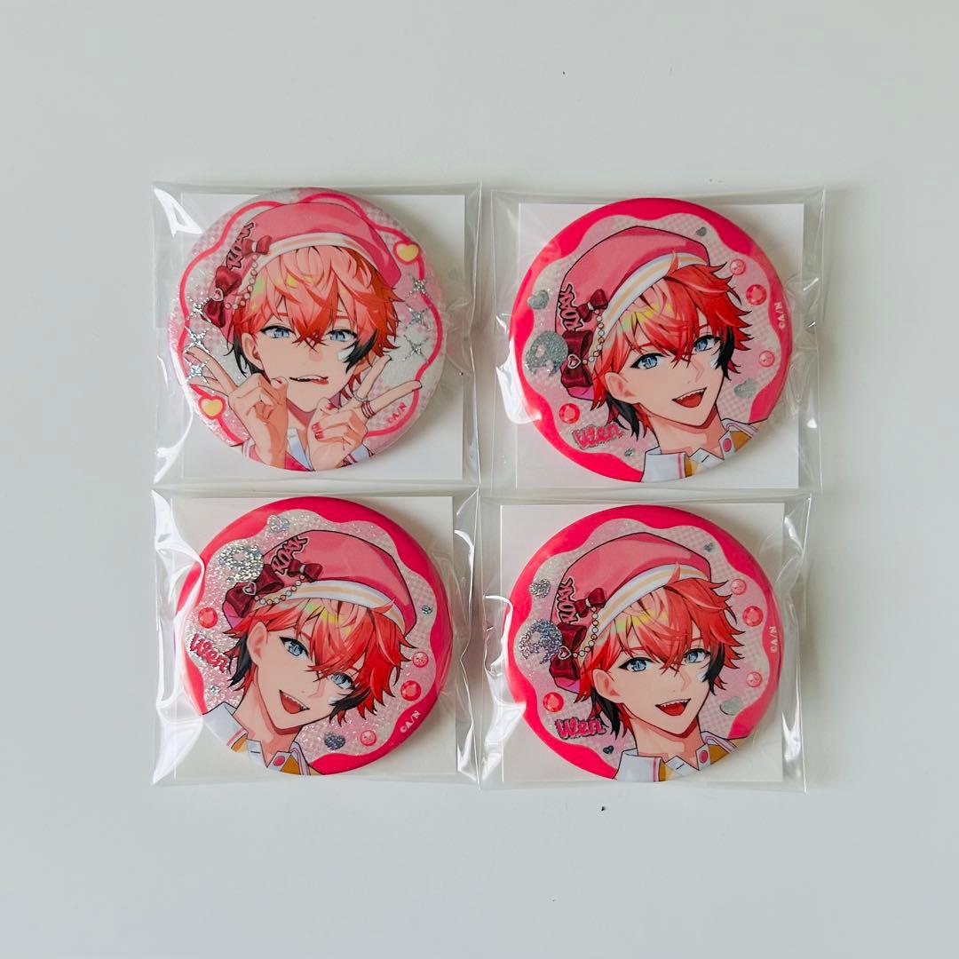 にじさんじ ぎゃうるふ 缶バッジ 赤城ウェン セット - メルカリ