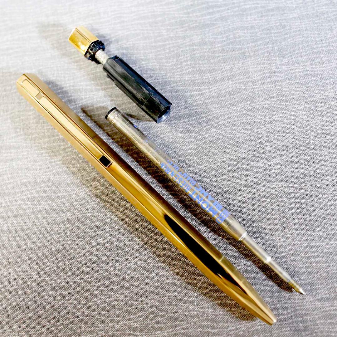 【レア 美品】モンブラン ボールペン レオナルド チタン ゴールド