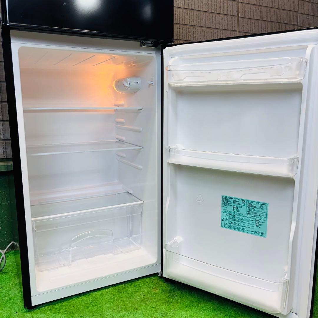 2020年製 118L 冷蔵庫 単身向け ブラック【地域限定配送無料】