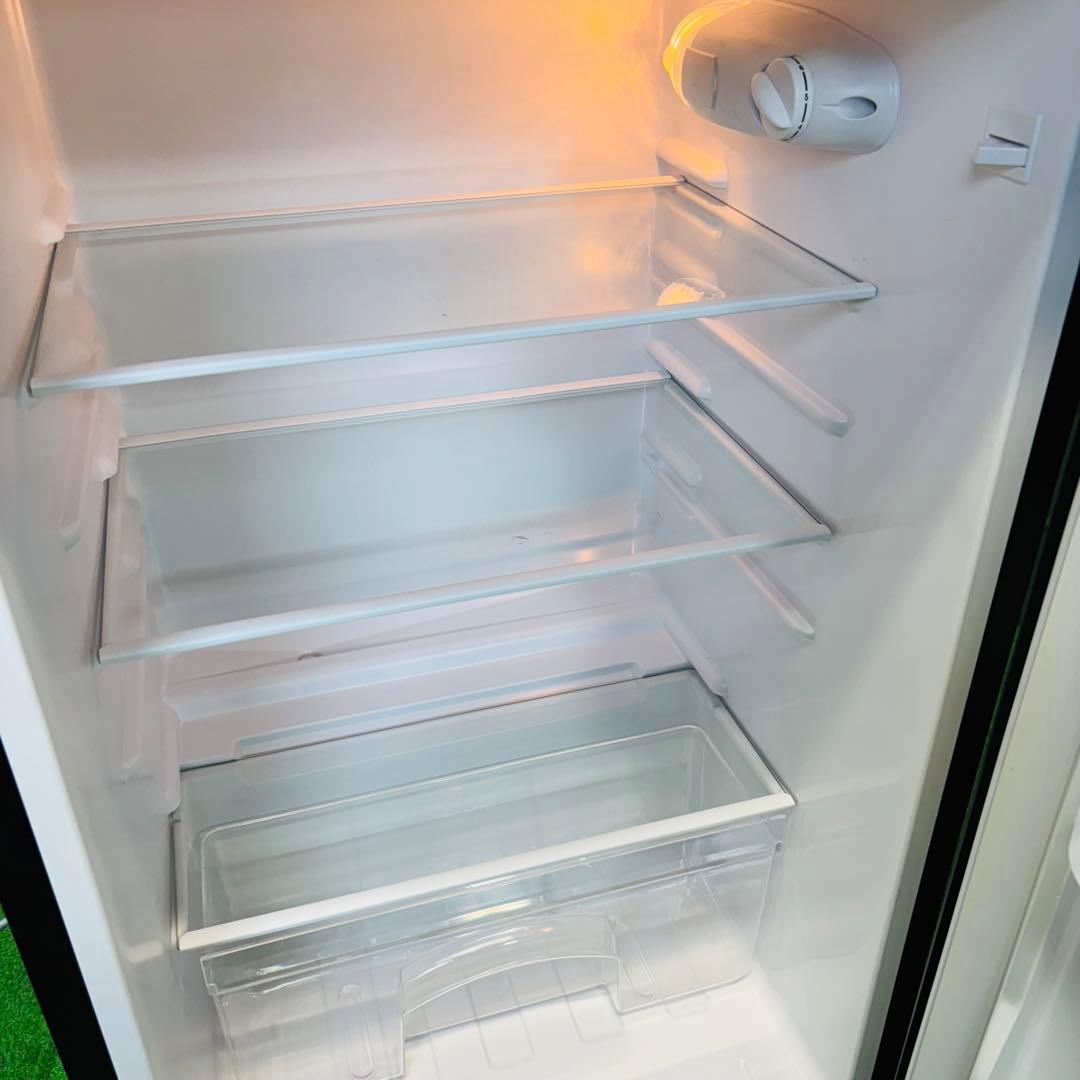 2020年製 118L 冷蔵庫 単身向け ブラック【地域限定配送無料】