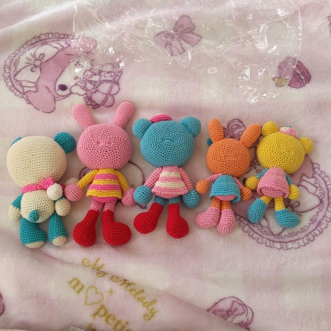 メゾピアノ　新品　あみぐるみセット　みみぽぽ　ベリエ　ケーキボックス付き