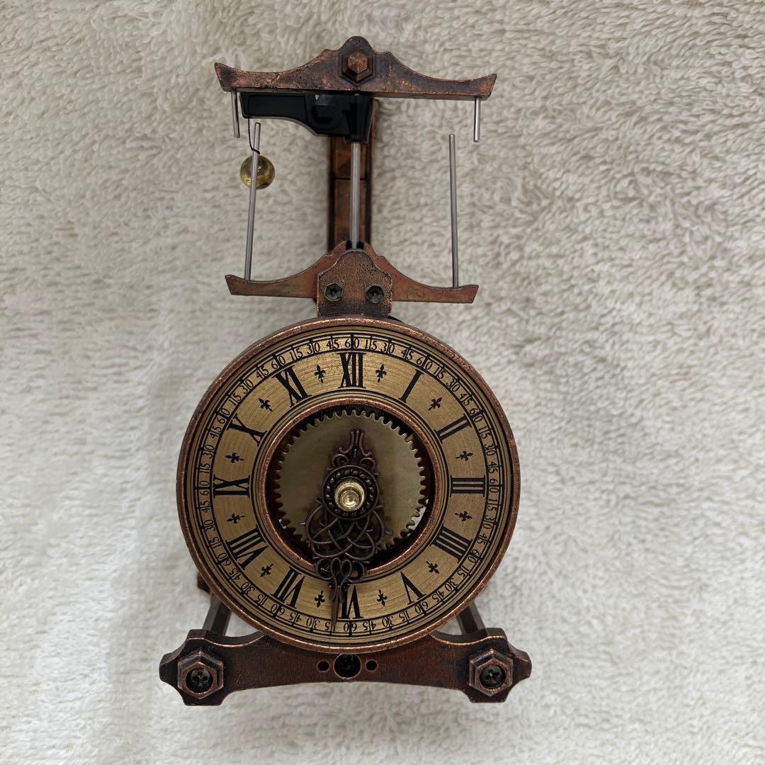 アンティーク型時計風置物 トミー製ギルドクロック からくり時計