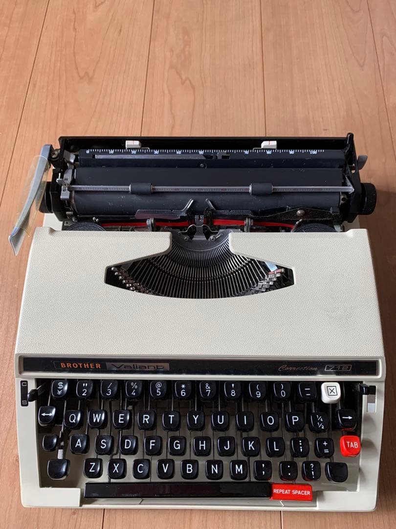 タイプライター ブラザー バリアント コレクション712 昭和レトロ 英文