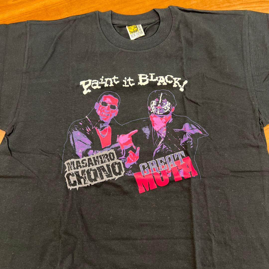 蝶野正洋&グレートムタTシャツ nwo 新日本プロレス 当時物