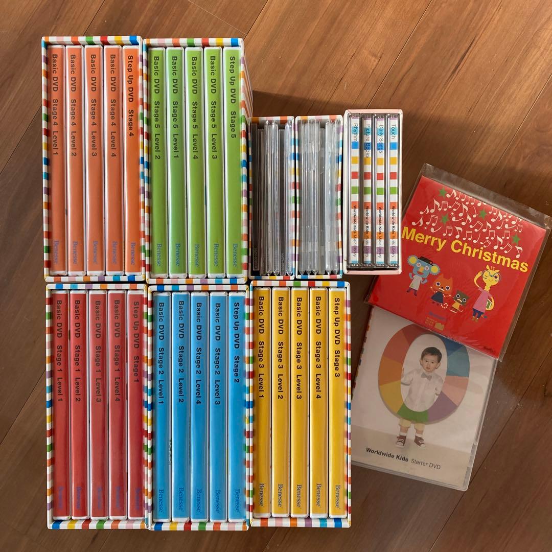 WorldWide Kids Stage1〜6セット Worldwide Kids CD DVDフルセット