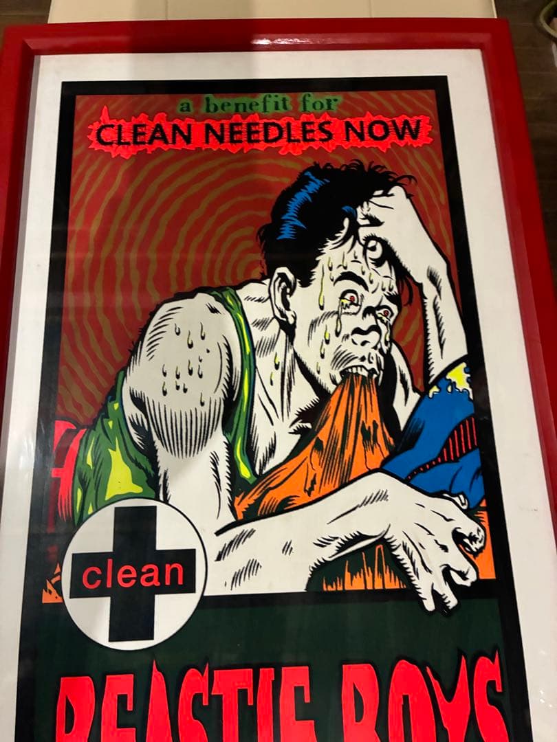 90's TAZ BEASTIE BOYS シルクスクリーンポスター