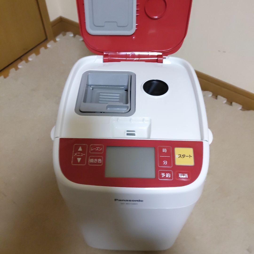 Panasonic ホームベーカリー SD-BH1001 レッド 1斤 2017