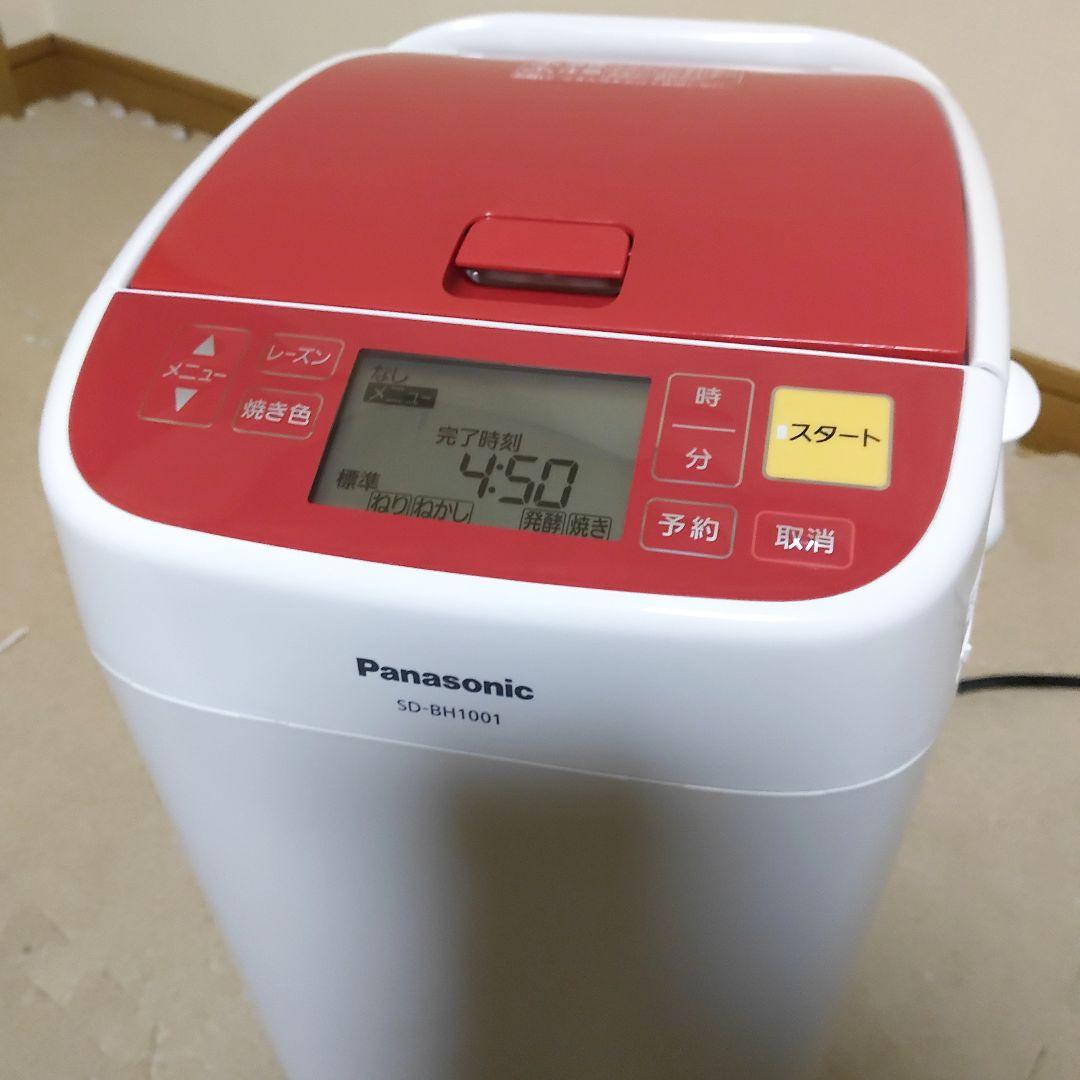 Panasonic ホームベーカリー SD-BH1001 レッド 1斤 2017