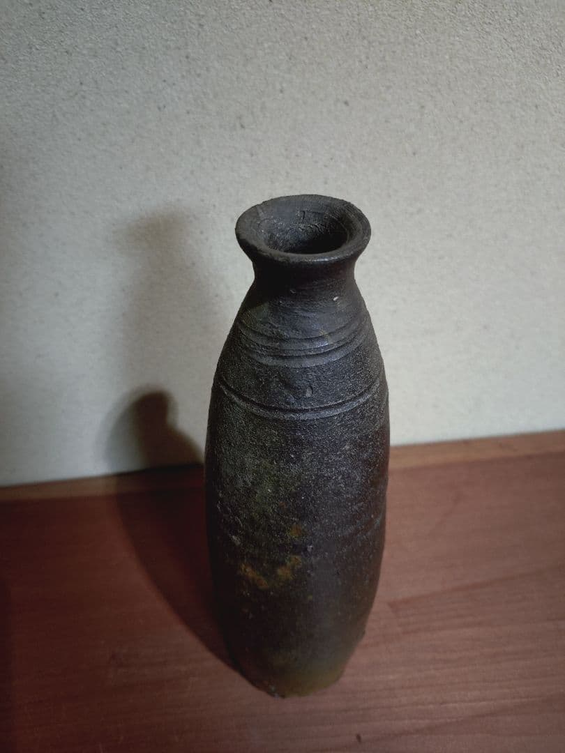 古備前 火襷水指 江戸時代 壺 水差し茶道具 古道具 アンティーク 古