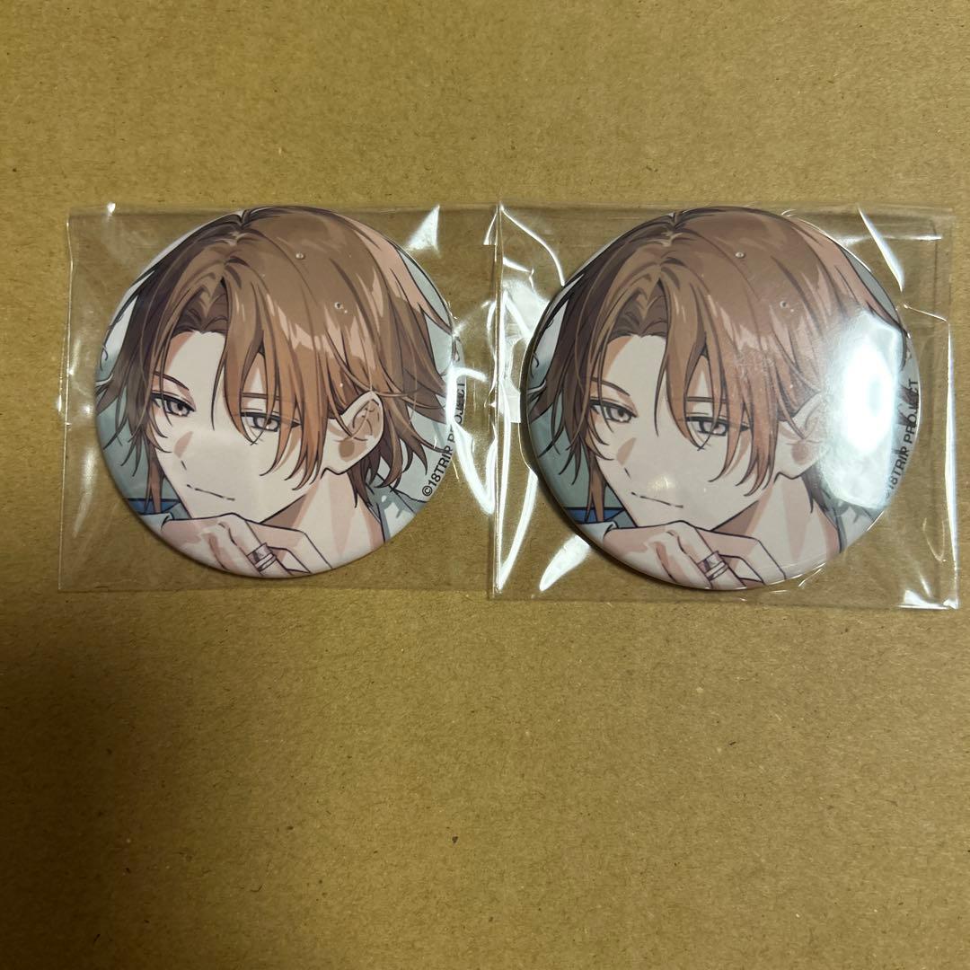 18TRIP エイトリ ビーズログ B's-LOG 缶バッジ 斜木七基 18trip