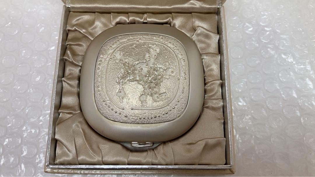 資生堂　コンパクトミラー　銀製 SILVER刻印有