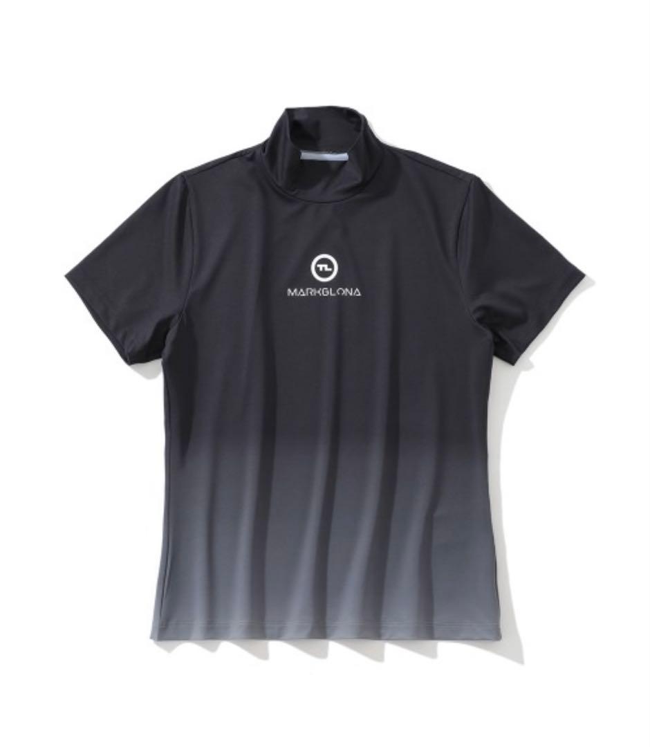 MARK&LONA／TL-Ombre Mock Neck Tee／WOMEN