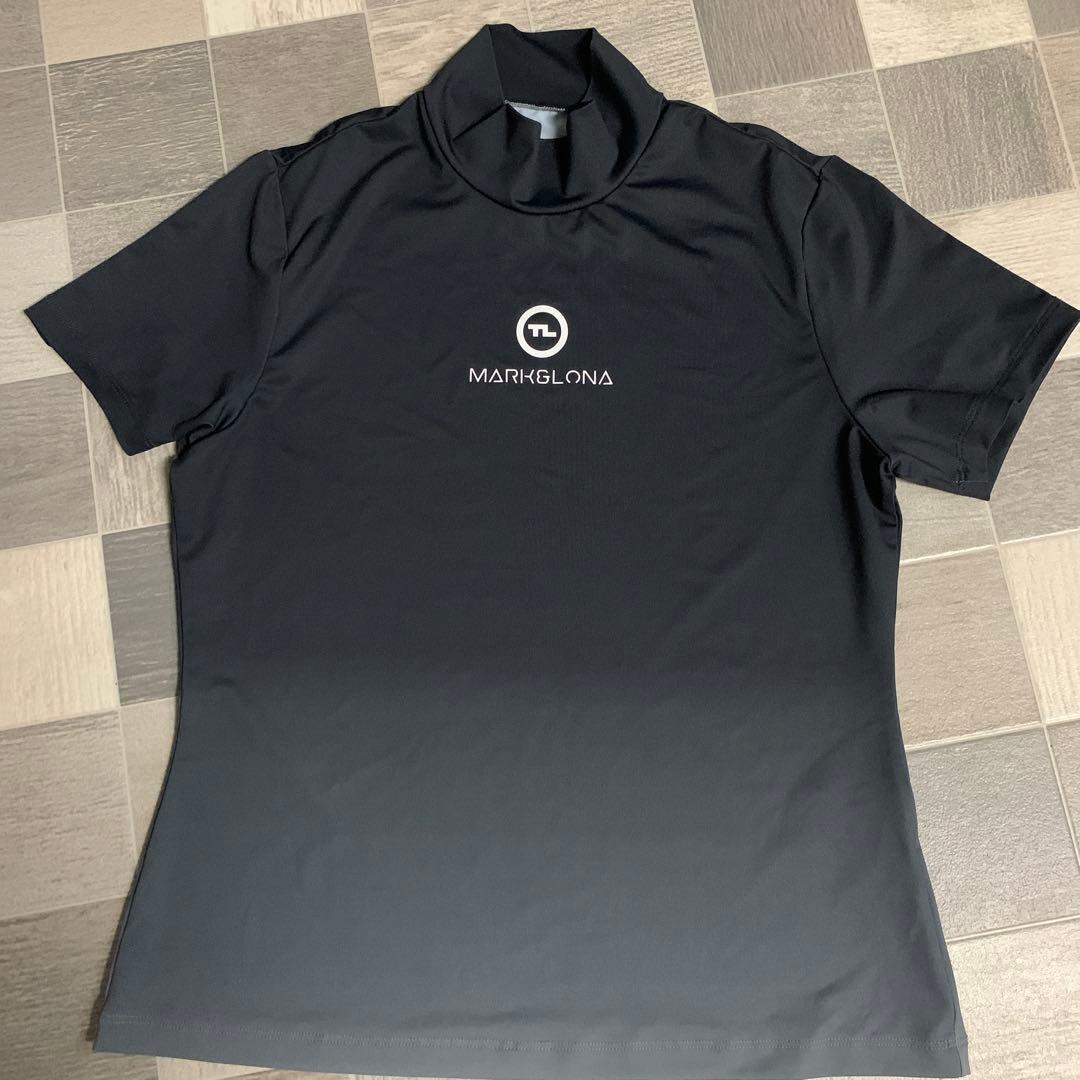 MARK&LONA／TL-Ombre Mock Neck Tee／WOMEN