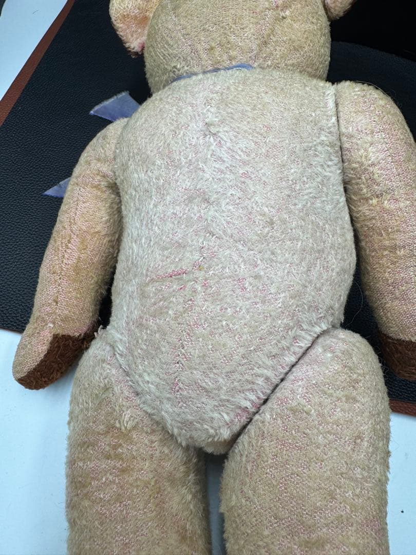 処分価格‼️フランス アンティーク テディベア 長期保存 - メルカリ