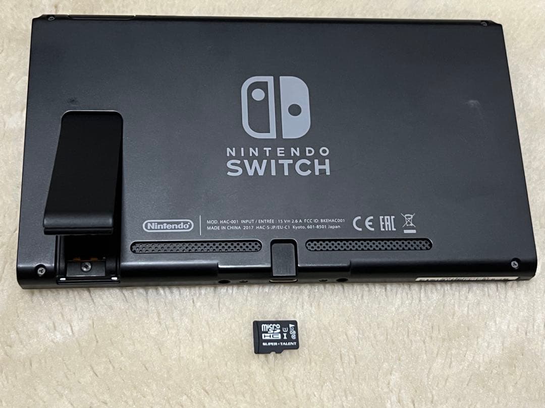 Nintendo Switch 本体 ネオンブルー・ネオンレッド　2017年製