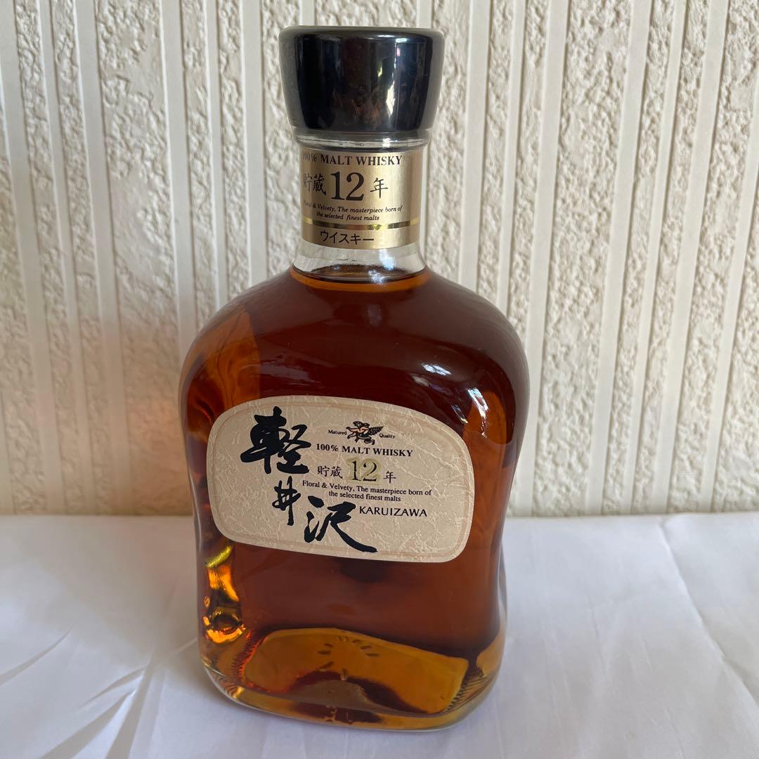 【未開封】軽井沢　貯蔵12年　100%モルトウイスキー　700ml 40% 未開封】軽井沢 貯蔵12年 100%モルトウイスキー700ml 希少 未開封