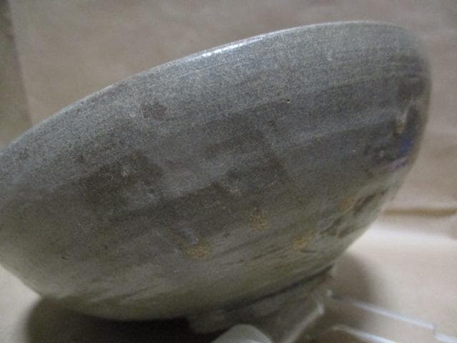 李朝三島手象嵌大皿I16-2