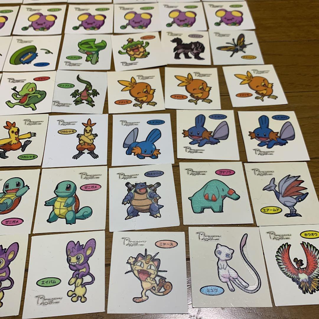 ポケモンデコキャラシール　映画限定　PIKACHU THE MOVIE
