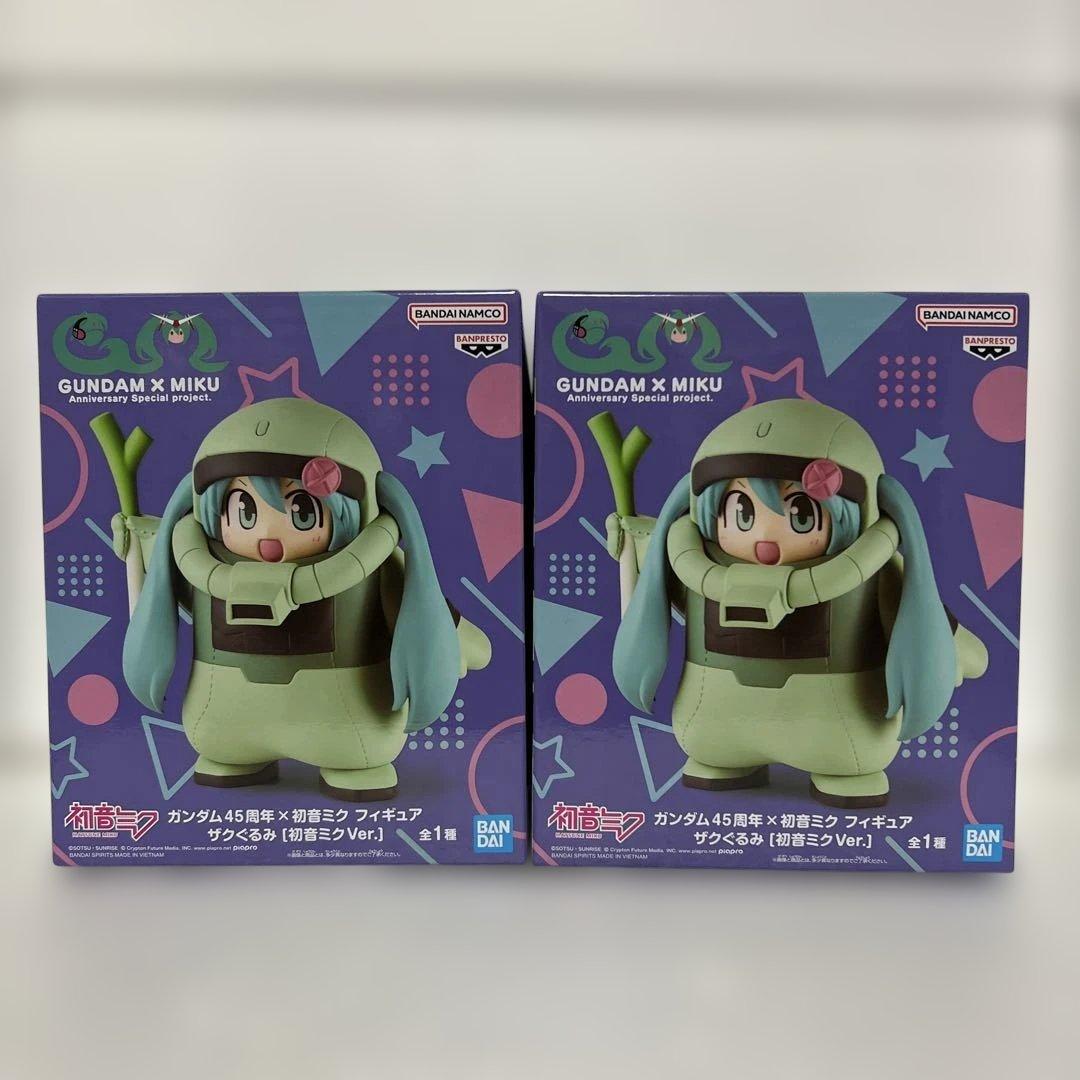 初音ミク ガンダム45周年 ザクぐるみ ザクミク フィギュア - メルカリ