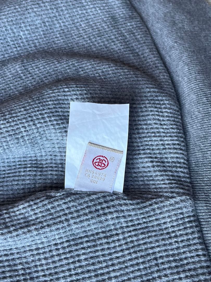 リ*タ様 【希少】Stussy フルジップパーカー サーマル 90s ステューシ