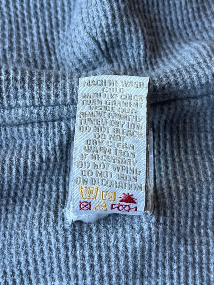 リ*タ様 【希少】Stussy フルジップパーカー サーマル 90s ステューシ