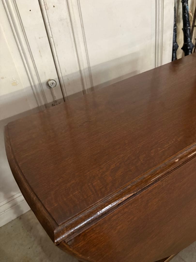 オーク　バタフライテーブル/ゲートレッグテーブル