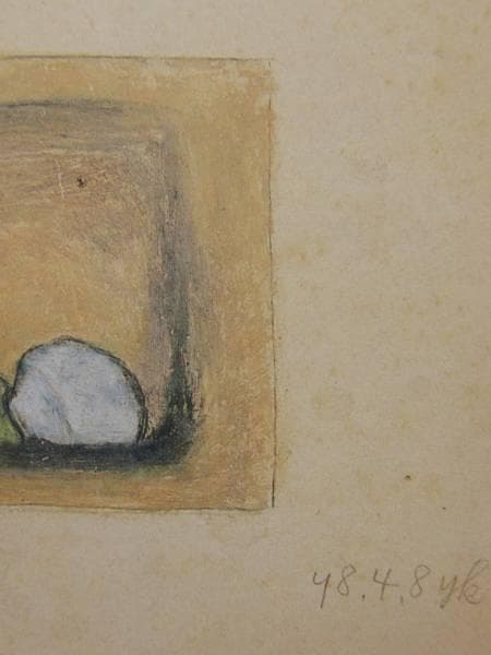 香月泰男、埋葬、希少な額装用画集より、新品高級額装付、状態良好