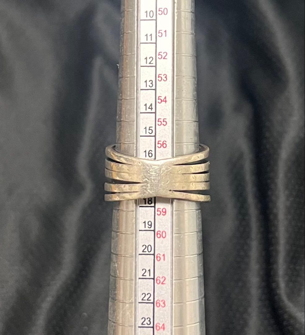 TOM HAWK スターリングシルバー 重ねリング 17号