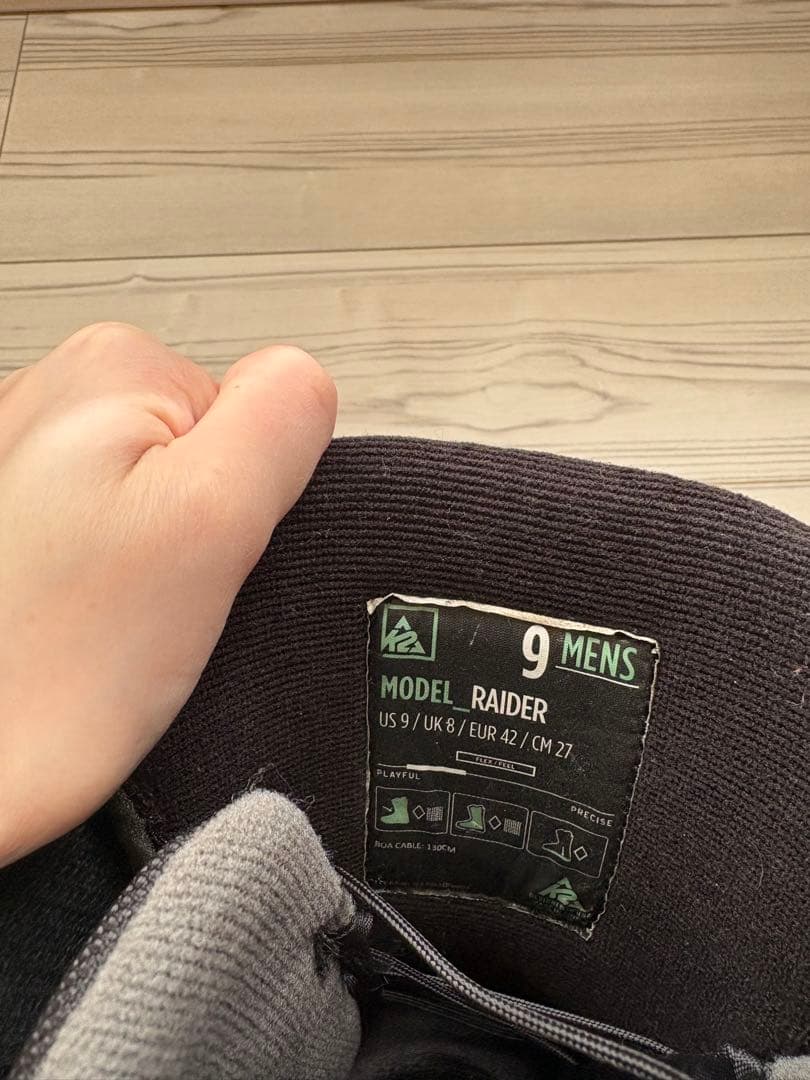 【本日限定値下げ】K2 スノーボードブーツ 27cm