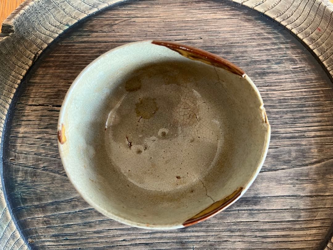 古唐津　金継ぎ　茶碗