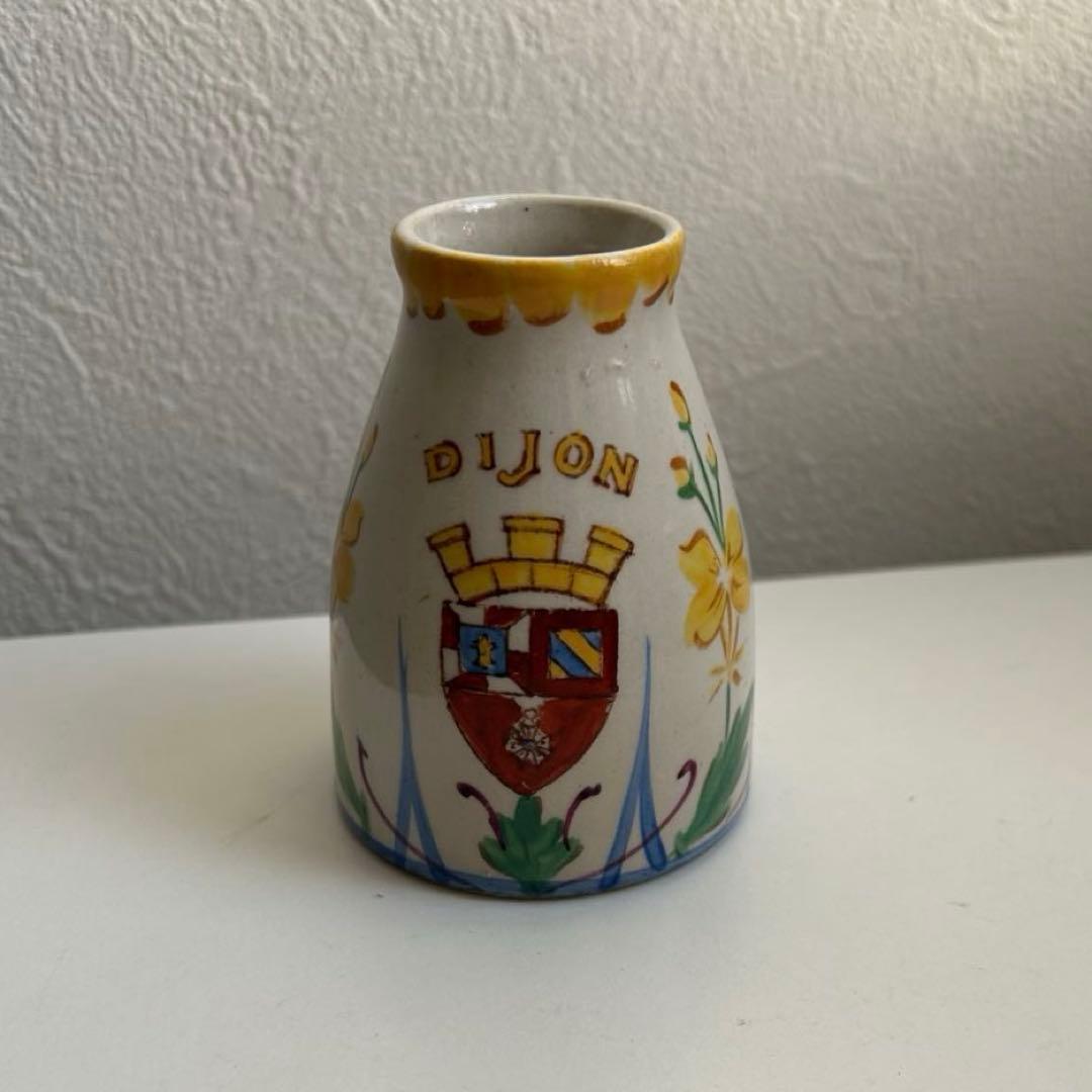 Mustard pot 花柄のマスタードポット ディジョン DIJON - メルカリ