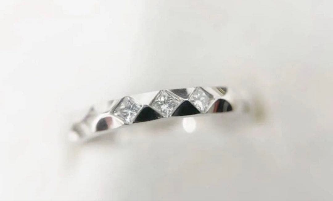 ルイヴィトン モノグラム アンフィニ3P ダイヤAu750 K18美品送料無料