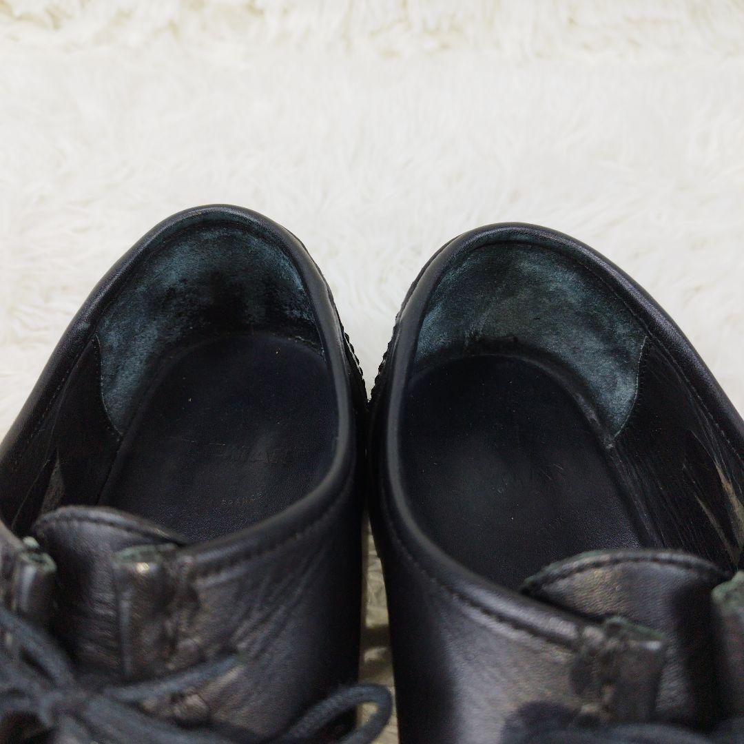 ✨美品✨ クレマン パドロール チロリアンシューズ レザー Uチップ 黒