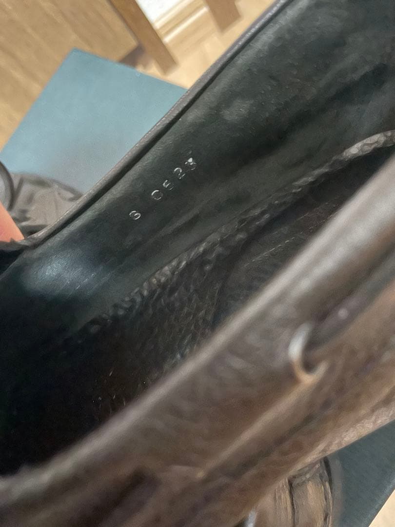 極美品★パラブーツ デッキシューズ★バース マリン★黒UK8