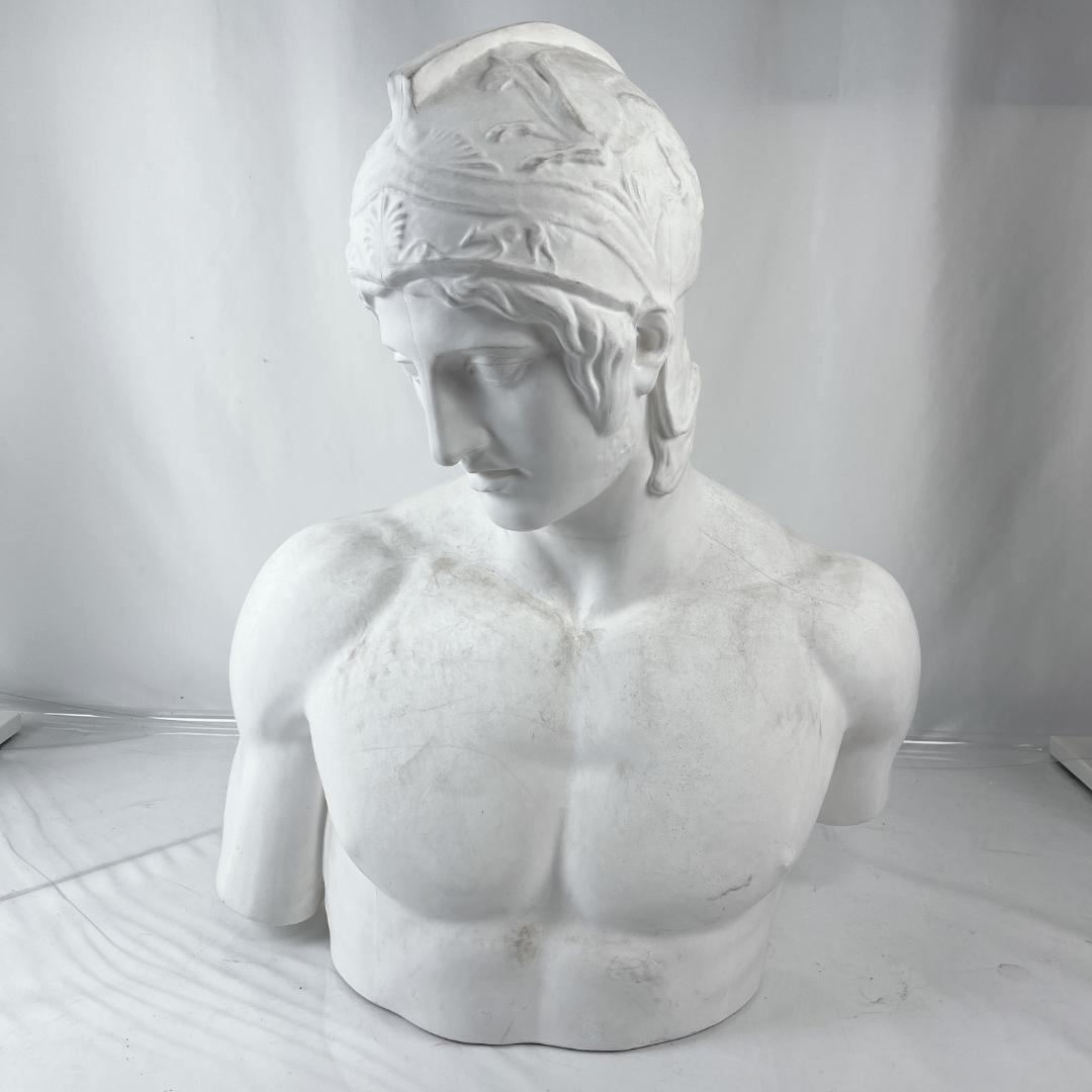 美品・欠けなし☘️ 胸像 マルス デッサン用 石膏像 ボルゲーゼの