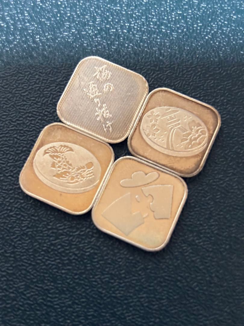 造幣局　ミニ　純銀メダル　 4枚セット 17.34g シルバー