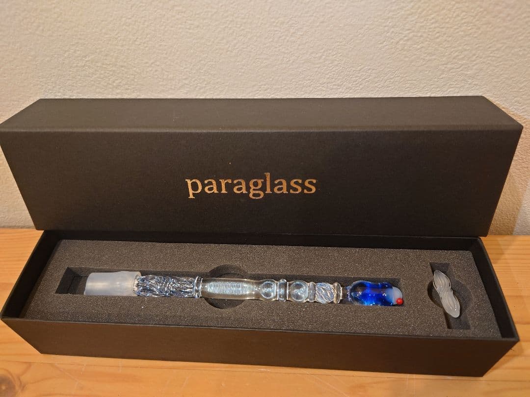 ★古川紙工 Paraglass 恋するガラスペン クリームソーダ ブルー★限定品
