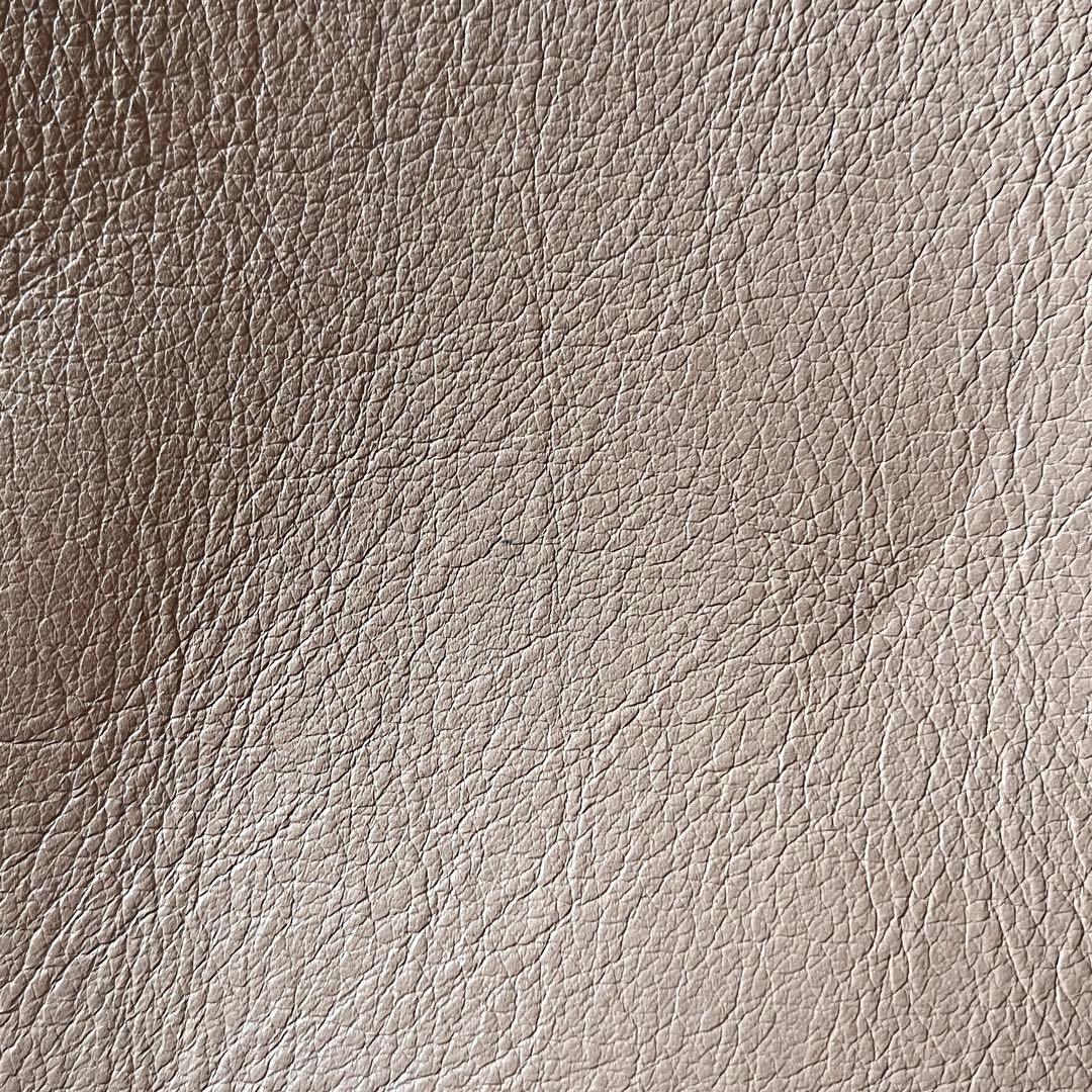 J&M DAVIDSON　クイバー バケット　ハンドバッグ　レザー　ベージュ