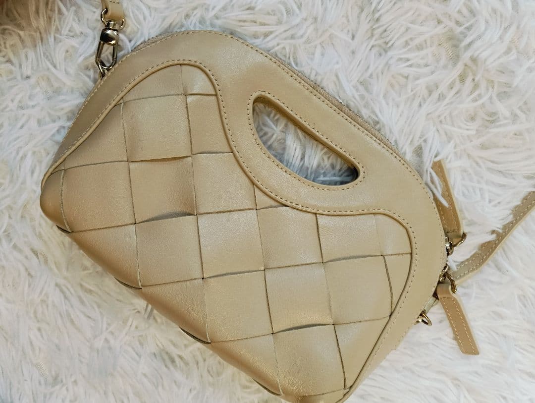 PELLICO ペリーコ アネッリイントレチャート ミニミー　ベージュ