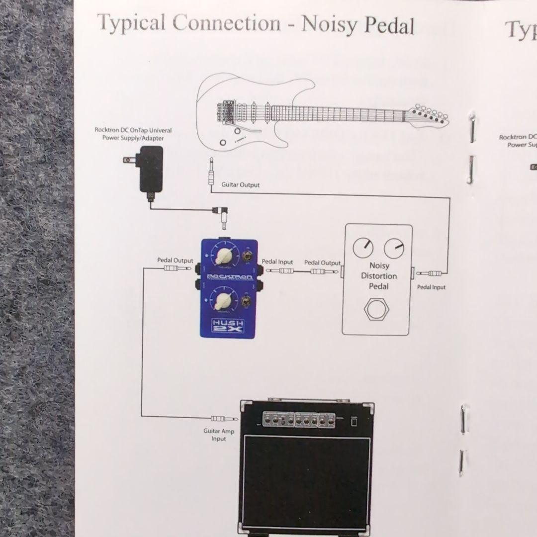 ROCKTRON HUSH 2X ギターエフェクター ノイズゲート