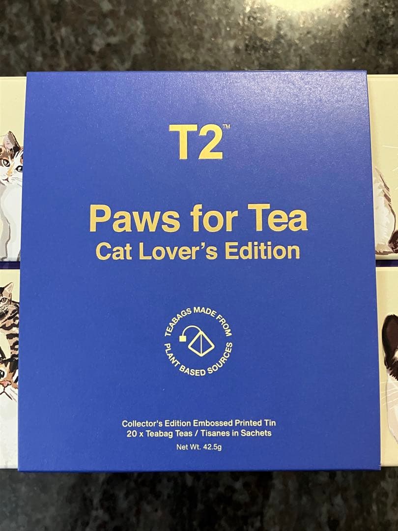 オーストラリア T2 猫 缶 紅茶 ティーバッグ 12個 入り - メルカリ