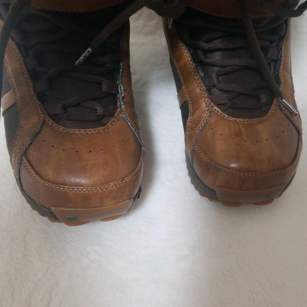 【美品】バートン　BURTON スノーボード　ブーツ　26cm レザー　ブラウン