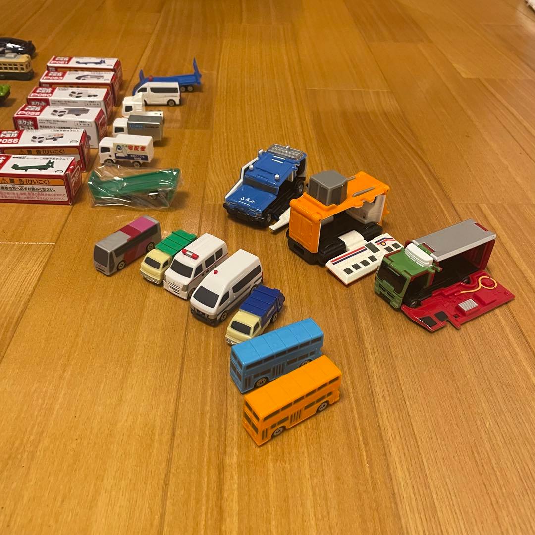 【TOMICA】トミカ等109台！まとめ売り　箱付きドリームトミカ入り！