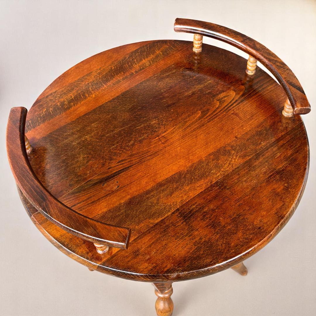 昭和レトロ 飛騨産業 キツツキ ストア サイドテーブル コーヒー