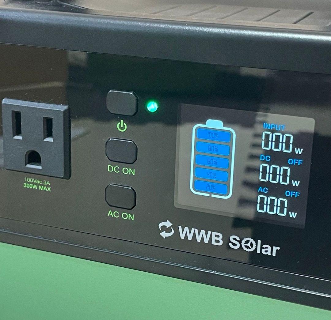 Maxar ポータブルバッテリー 楽でんくん2 | WWB株式会社【太陽光発電はお