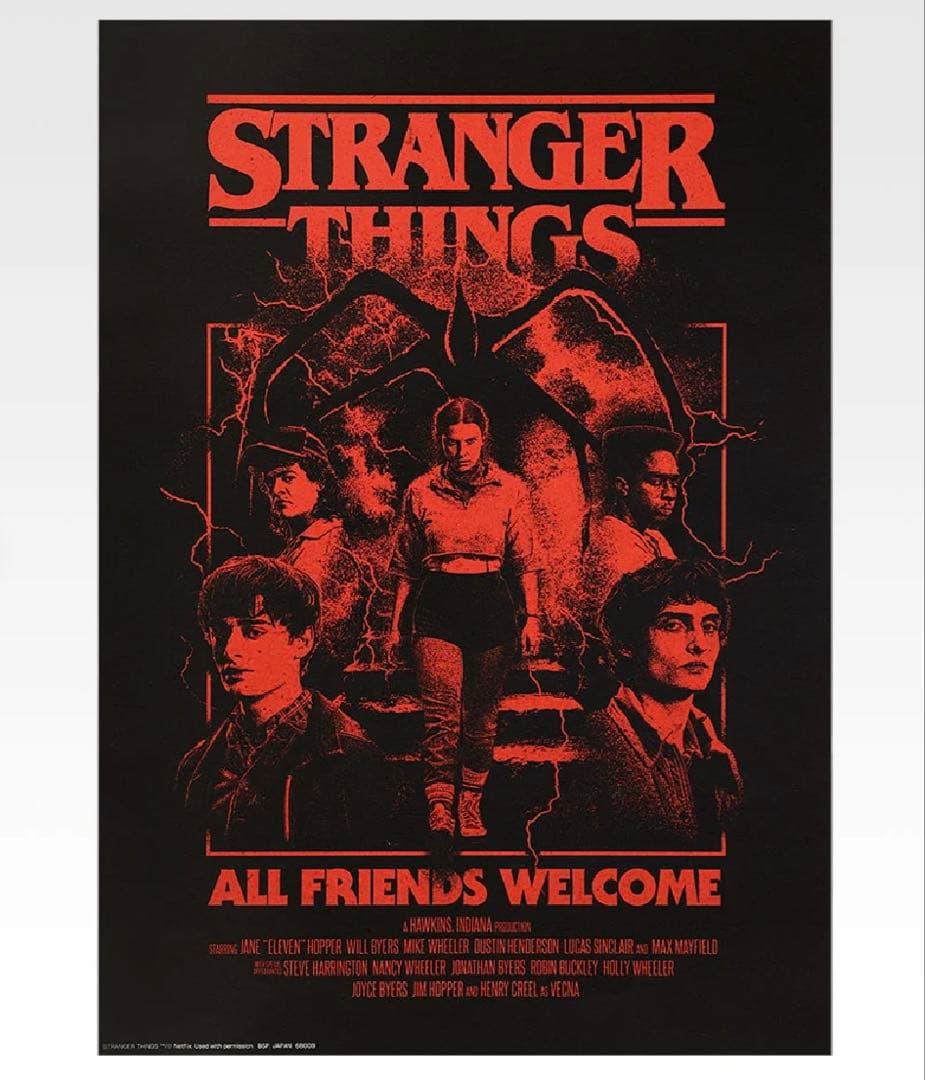 STRANGER THINGS ラストワン　C賞ブランケット　H賞ポスターセット