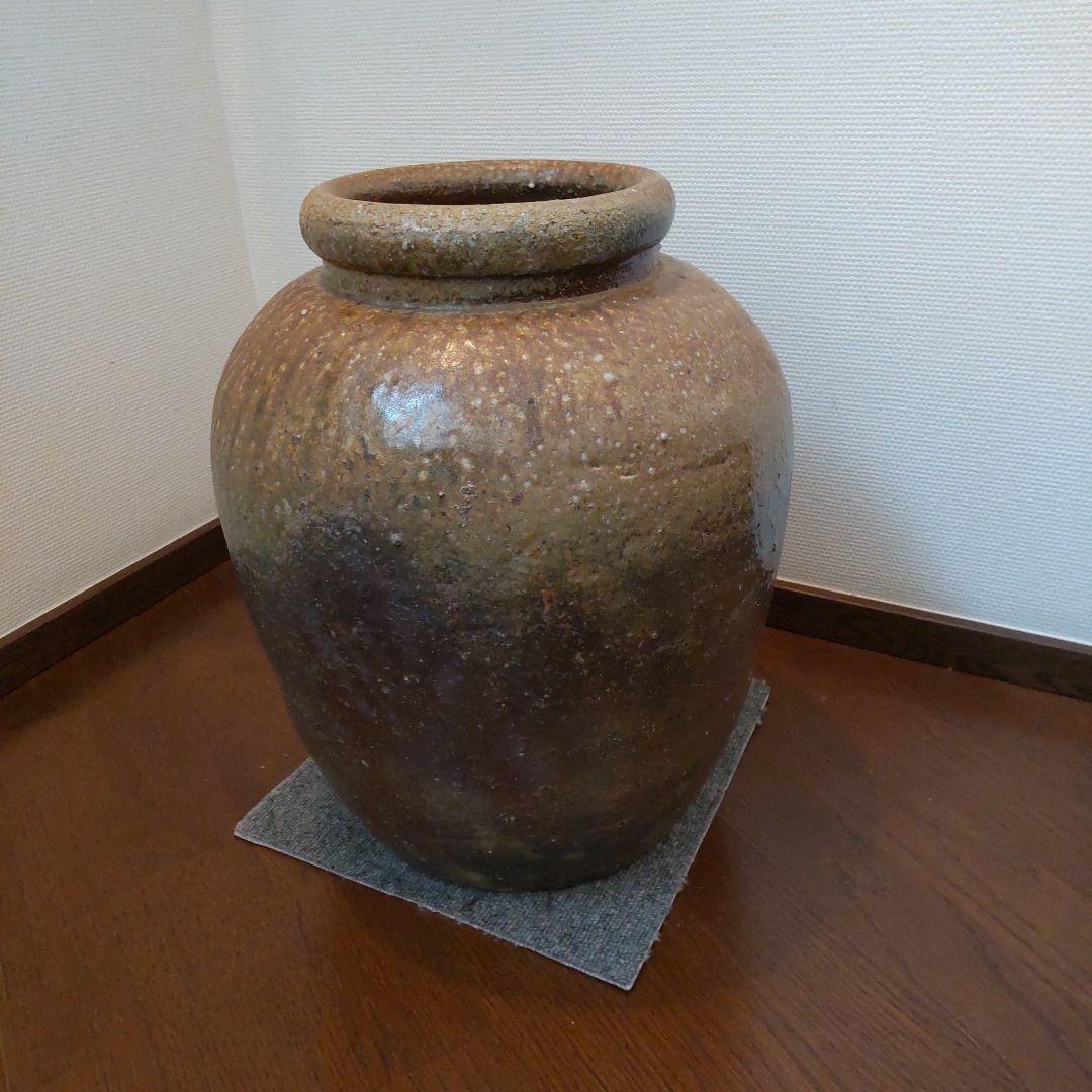 中　壺　備前焼　30