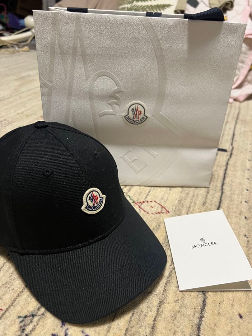 MONCLER モンクレール キッズ ロゴベースボールキャップM